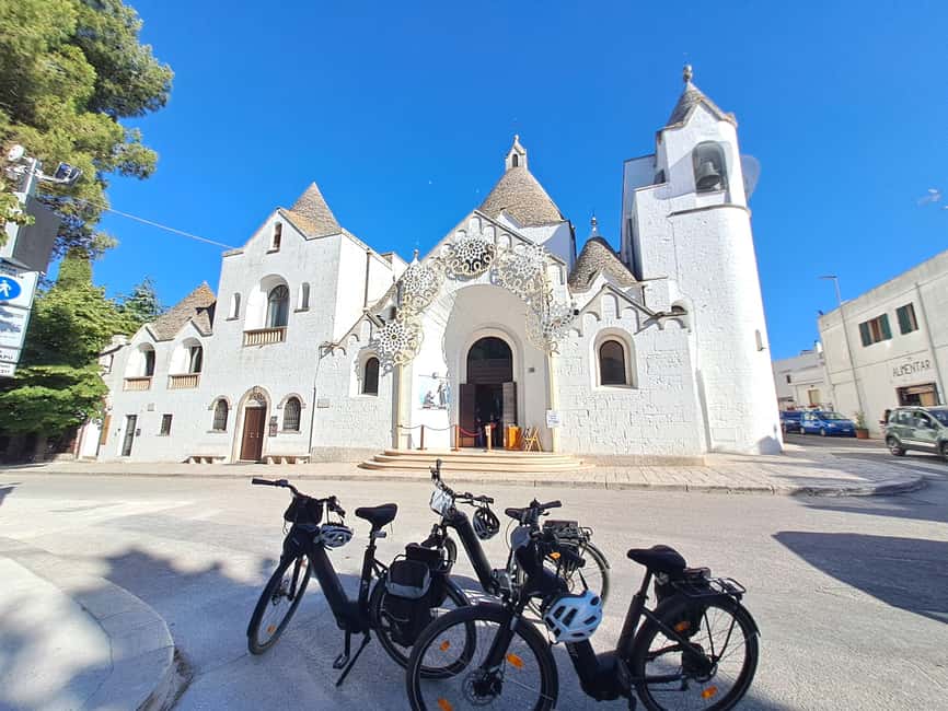 Alberobello: Guided e-bike tour + mill & donkey farm - Key points to know before you go