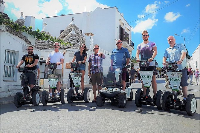 Alberobello Guided Segway and Mini Golf Cart Tour - Stop 2: I Trulli di Alberobello (UNESCO area) without the wandering fatigue