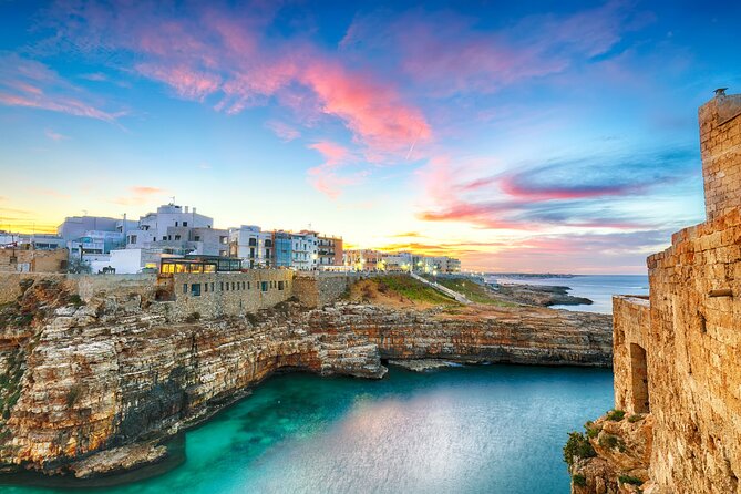 Alberobello, Monopoli Polignano Small Group Guided Tour from Bari - Stop 3: Polignano a Mare’s cliff views and grottos