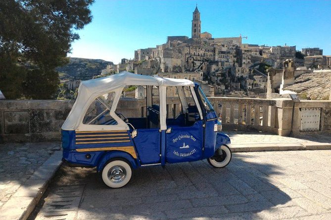 Ape Calessino Tour Sassi of Matera "Standard" - English Audio vs Conversation: What to Expect From the Speaker System