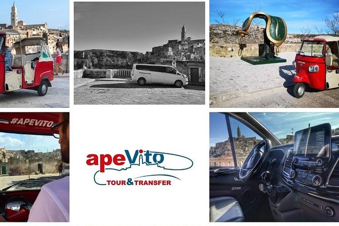 Ape tour Matera - Guided tour in ape calessino - Belvedere Sant’agostino: the photo stop with no ticket charge