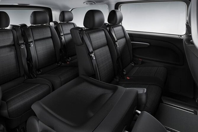 Arrival Transfer from Bari BRI Airport to Bari or Brindisi City - Mercedes V-Class minivan comfort, without the fuss