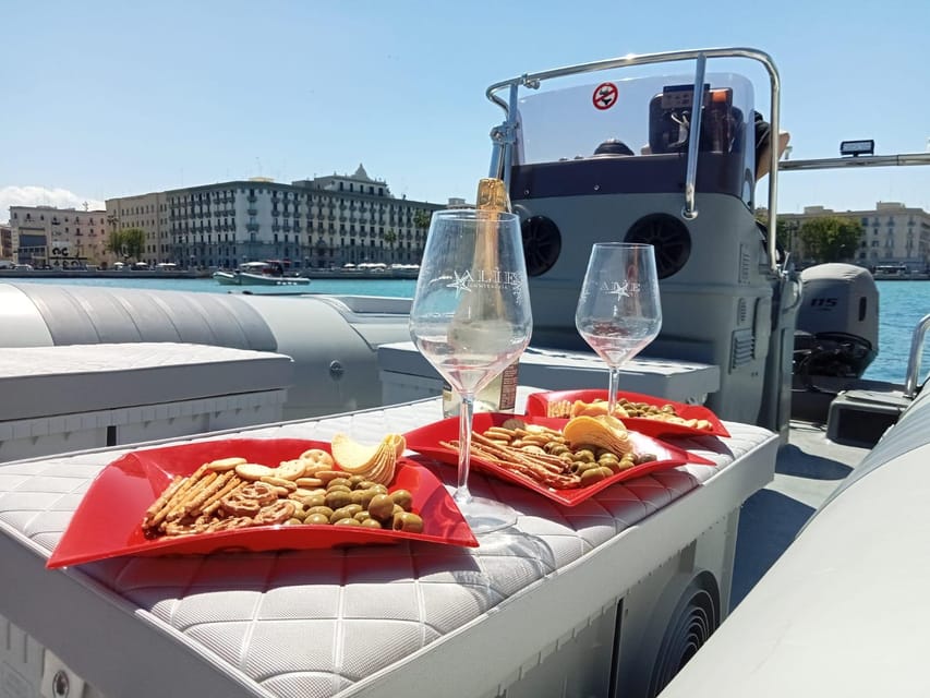 Bari: Boat tour (RHIB) on the suggestive seafront of Bari - The Bari seafront cruise: views first, facts second