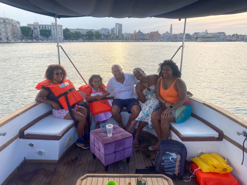 Bari by boat: admire the city from the sea with Aperitivo - Price and value: is $53 a fair deal?