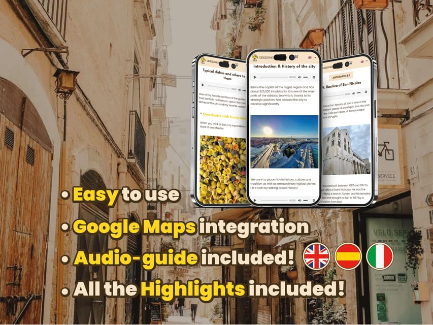 Bari: Digital guide made with a Local for your tour - Why a Bari Digital Guide Works So Well