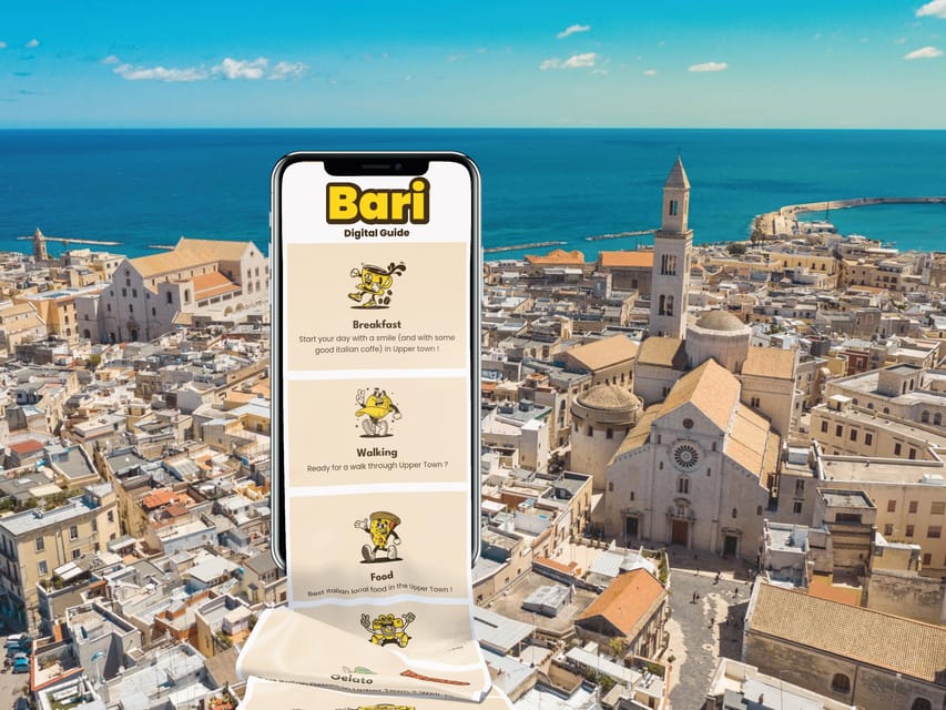Bari: Digital guide made with a Local for your tour - Getting Set Up: Link, Password, and Online Audio