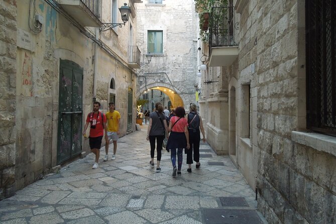 Bari Food and History Private Tour - Tiered Pricing - Muraglia di Bari Vecchia: sea views with weather drama