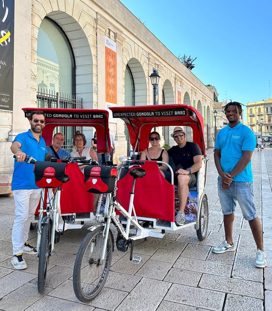 Bari: Old Town Guided Eco-Friendly Rickshaw Tour - First big stop: Basilica of Saint Nicholas and its precious crypt