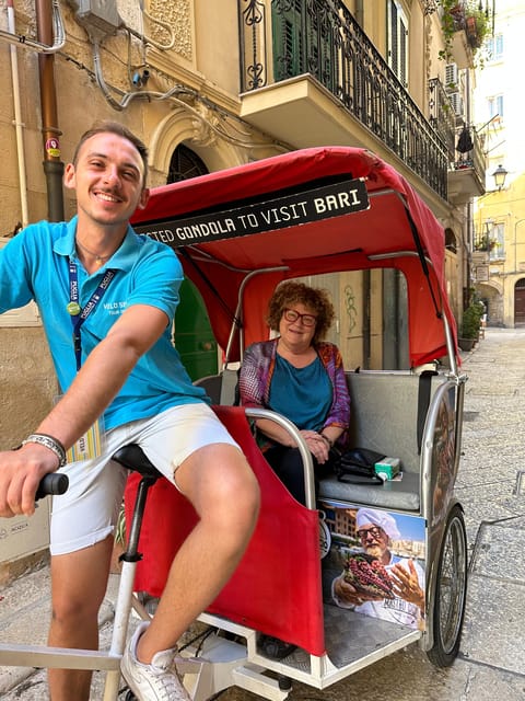 Bari: Old Town Guided Eco-Friendly Rickshaw Tour - Swabian Castle exterior: timing, photos, and what you won’t get