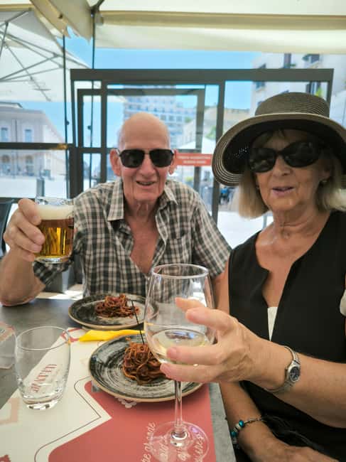 Bari Street Food Tour by Bike - Gelato finish: choosing your favorite flavor the Bari way