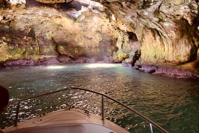 Boat tour of the Polignano a Mare caves with aperitif - Grotta Palazzese: the cave with the restaurant reputation