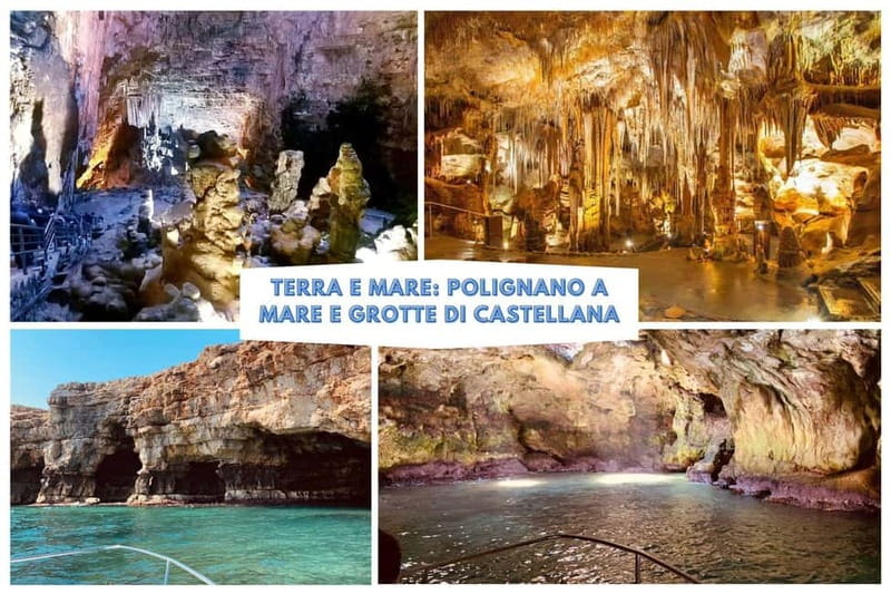 Castellana Caves & Polignano by Boat from Bari and Polignano - Where you start: Bari vs Polignano pick-up