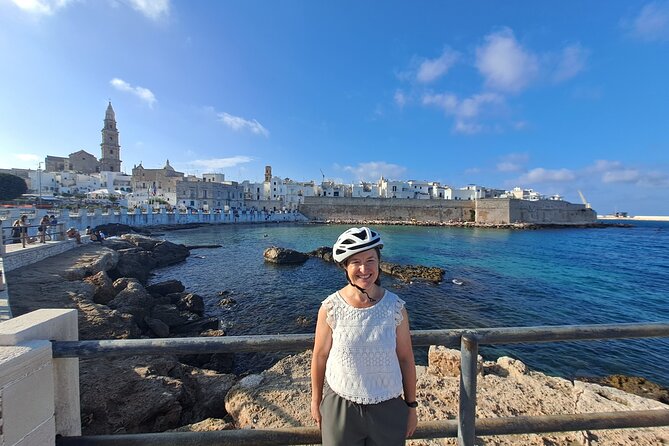 e-Bike tour from Monopoli to the rocky village of S. Andrea - Stop 4: The Lungomare ride and where you might swim