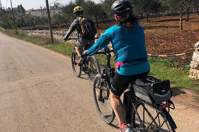 Ebike tours: Alberobello and the wines of Valle d'Itria - The ride to Alberobello: trulli, dry stone walls, and short photo moments