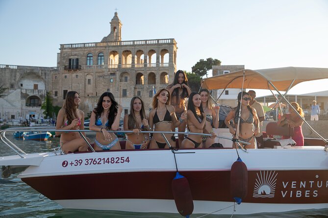 Exclusive 1.5-Hour Boat Party in Polignano a Mare - Your route from Cala Paura to Grotta degli Innamorati