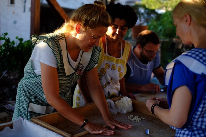 Fresh pasta and dinner in my biogarden - Dinner on Your Schedule: Vegetables, Mediterranean Plates, and Extra Tastings