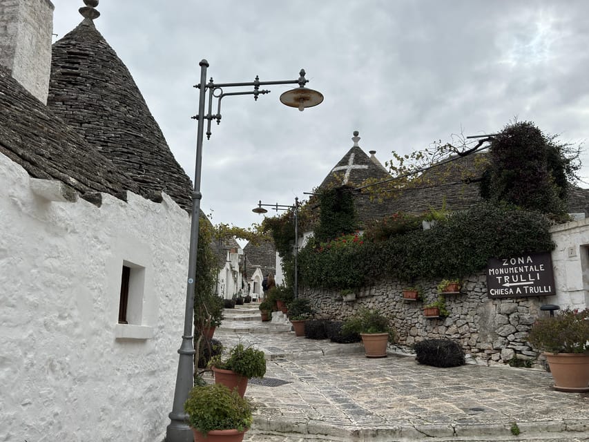 From Bari: Alberobello Half-Day Trip with Guided Tour - Tips that make your half-day smoother