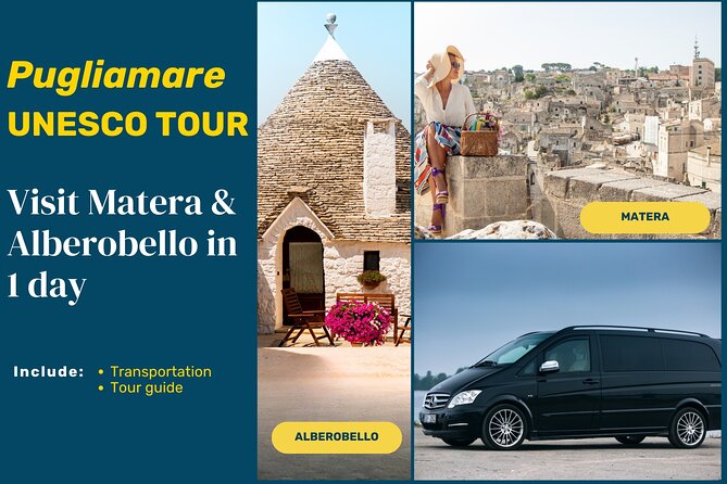 From Bari : Unesco Tour - Guided Tour of Matera and Alberobello - Alberobello Trulli: UNESCO Cones, Eco-Sustainable Style, and Ticket-Included Time