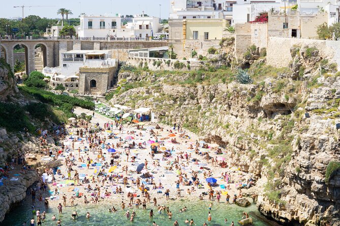 From Bari: Visit Polignano a Mare and Alberobello - Polignano a Mare cliffs: what 3 hours really gives you