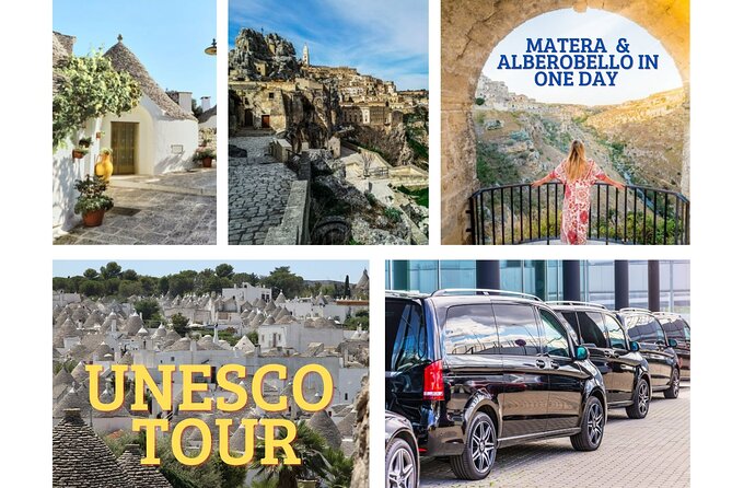 From Polignano : Unesco Tour-Guided tour of Matera and Alberobello - Alberobello Trulli: UNESCO Since 1996, With Symbolism and Eco Ideas