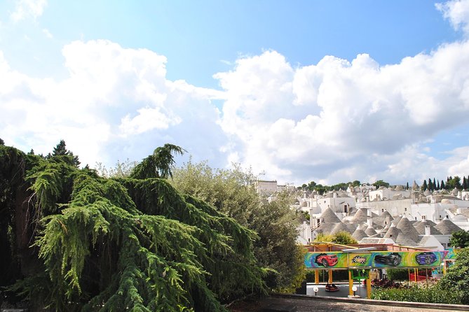 Full-day tour Alberobello & Locorotondo & Polignano a Mare & Bari - Taralli, liquors, and olive oil in a 1700 trullo