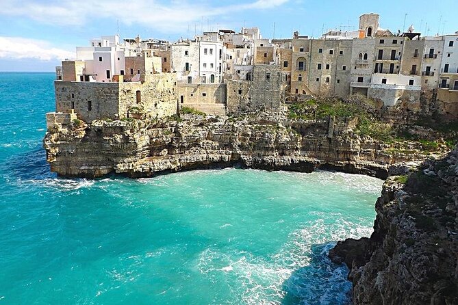 Full-day tour Alberobello & Locorotondo & Polignano a Mare & Bari - Getting around: pickup, comfort, and timing for a 7-hour day