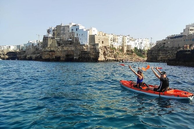 Kayak excursion in Polignano a Mare - Entering the Caves: What You’ll Do Once You Reach the Rocks