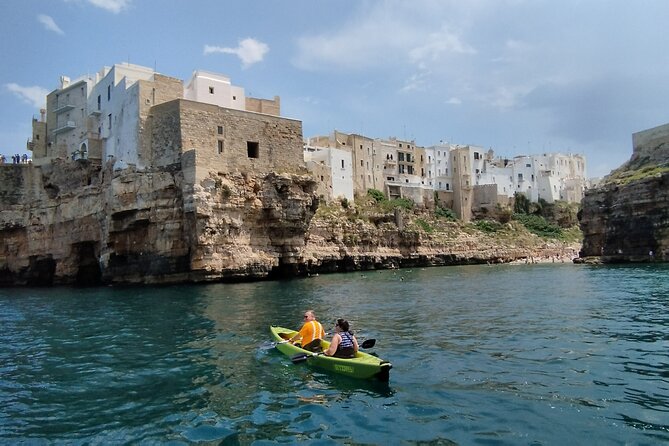 Kayak excursion in Polignano a Mare - The Early-Morning Advantage Before the Big Boat Tours