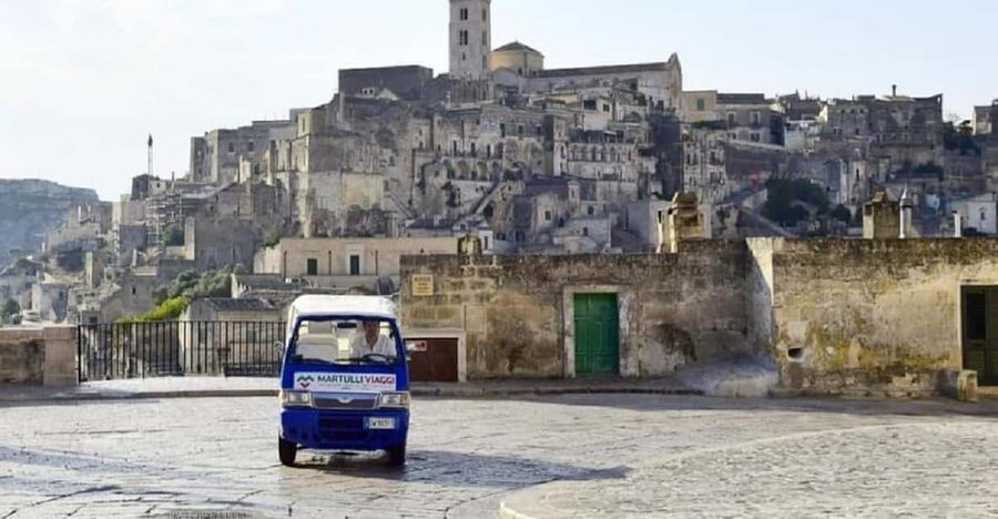 Matera: City Center and Murgia Park Porter Tuk-Tuk Tour - Getting the Sassi Viewpoints Quickly (Sasso Barisano and More)
