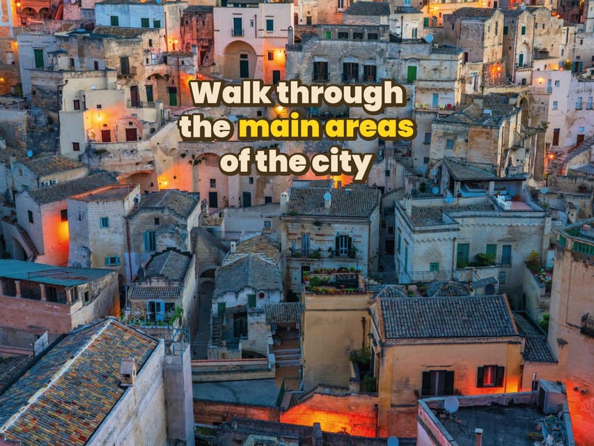 Matera: Digital guide made with a Local guide for your tour - The walking reality: about 3 km, with breaks built in