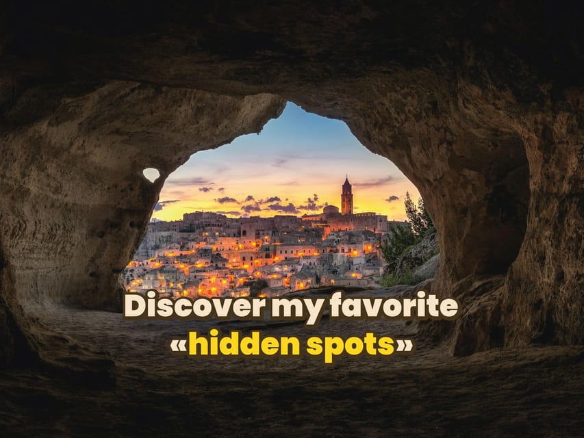 Matera: Digital guide made with a Local guide for your tour - Food in Matera: local restaurant advice you can use the same day