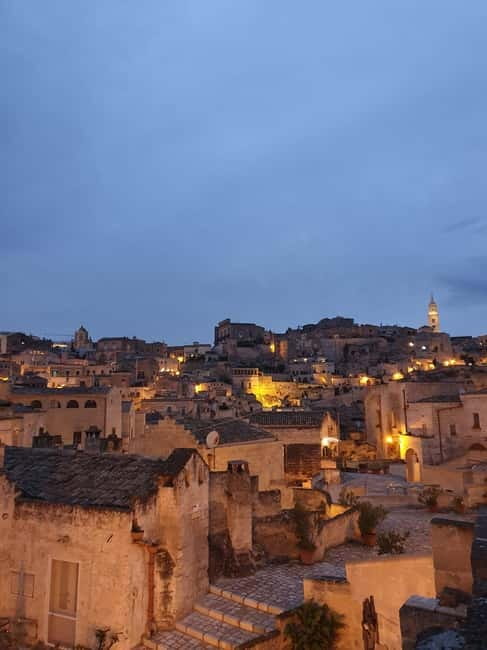 Matera: Guided Nighttime Walking Tour - Walking the Lit Sassi di Matera Like an Outdoor Nativity Scene