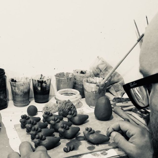 Matera: Handmade Clay Bird Workshop - The coupon at MòVado and a Piazza Duomo sunset plan