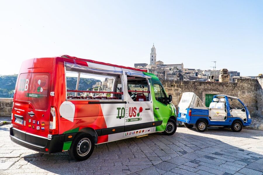 Matera: Open Top Bus Tour with Entrance to Casa Grotta - Sant’Agostino descent and a photo stop you’ll use later