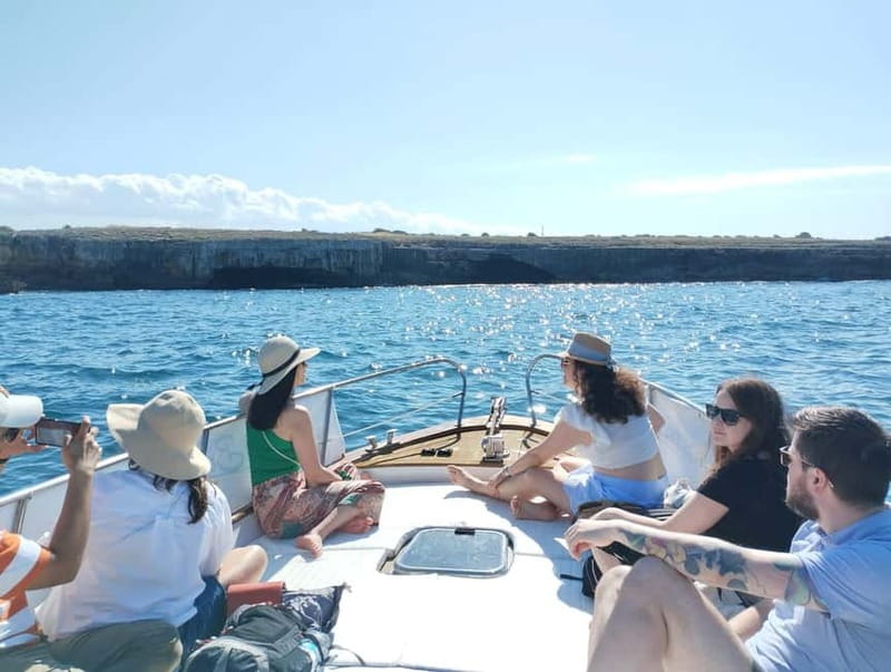 Monopoli: 2.5 Hour Boat Tour to the Polignano a Mare Caves - Monopoli gets a quick photo moment before the real magic