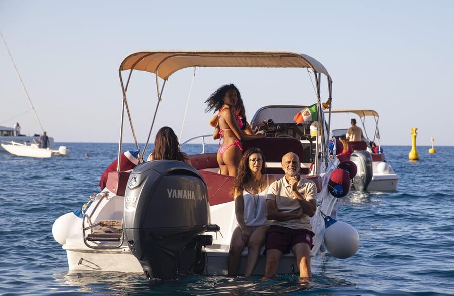 Monopoli: Private Boat Tour with Aperitif and Champagne - Polignano a Mare viewpoint time: Hermit’s Rock and the aperitif breaks
