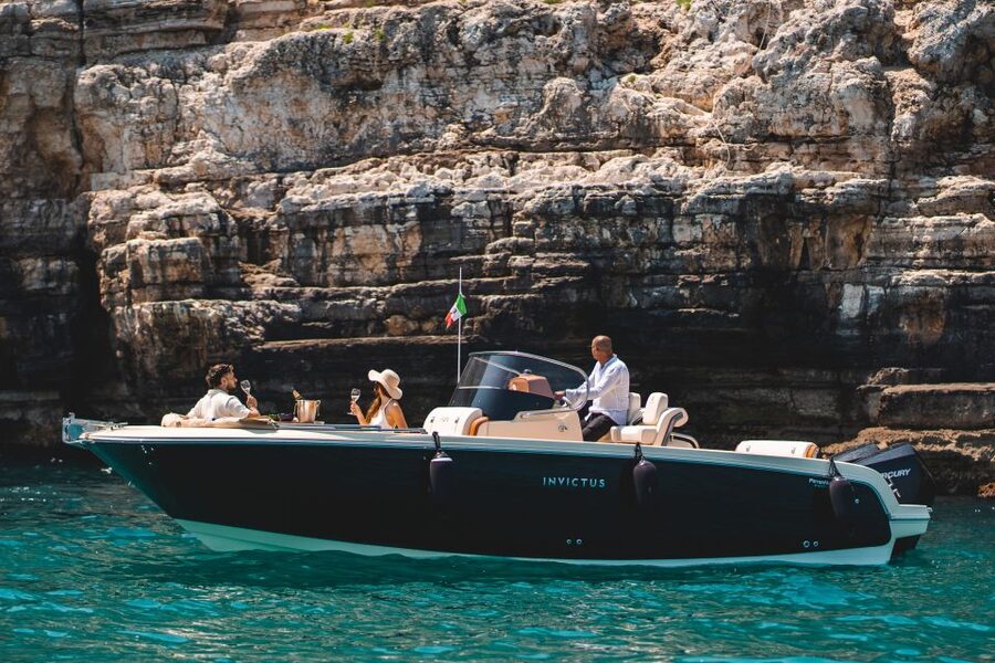 Monopoli: Private Sightseeing Speedboat Tour with Champagne - The Cave Route: Grotta del Pozzo Vivo to Palazzese