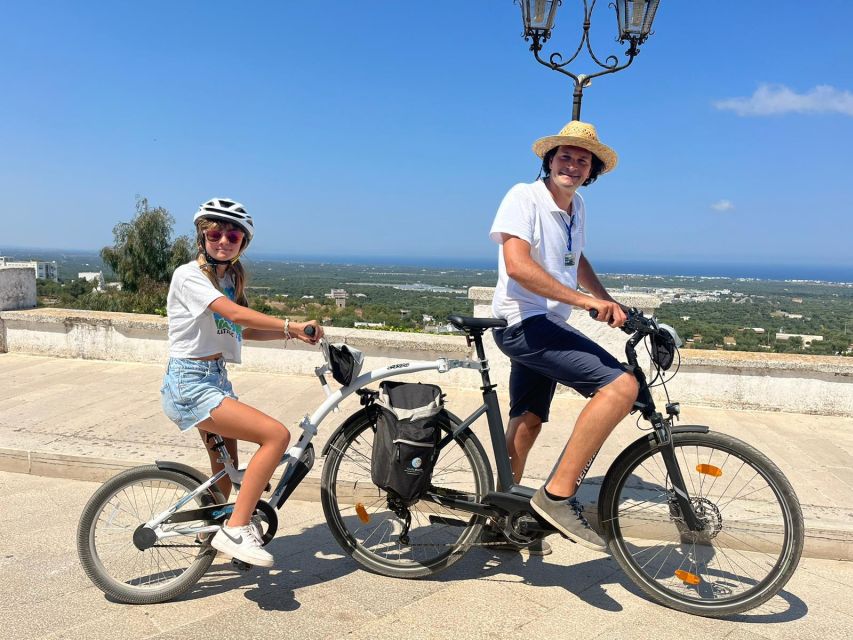 Ostuni: Guided e-bike tour + countryside tasting stop - Gliding out of Ostuni into ancient olive groves