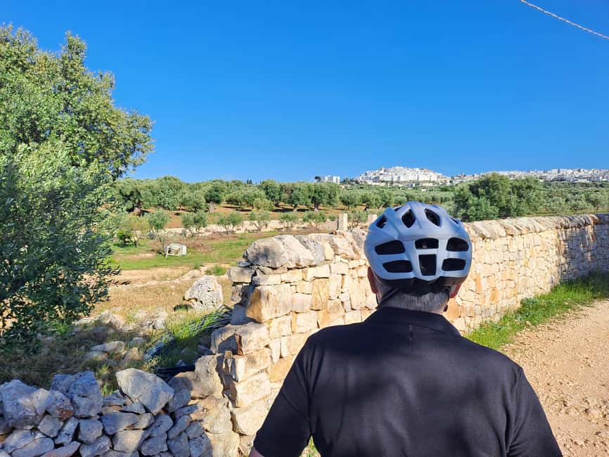 Ostuni: Guided e-bike tour to rock village & olive trees - Meeting at Parcheggio Via Specchia and how to get there