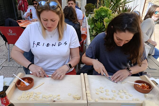 People of Bari unusual guided tour with pasta making at Grandma house - Food tastings: how the extra pay works and how to budget