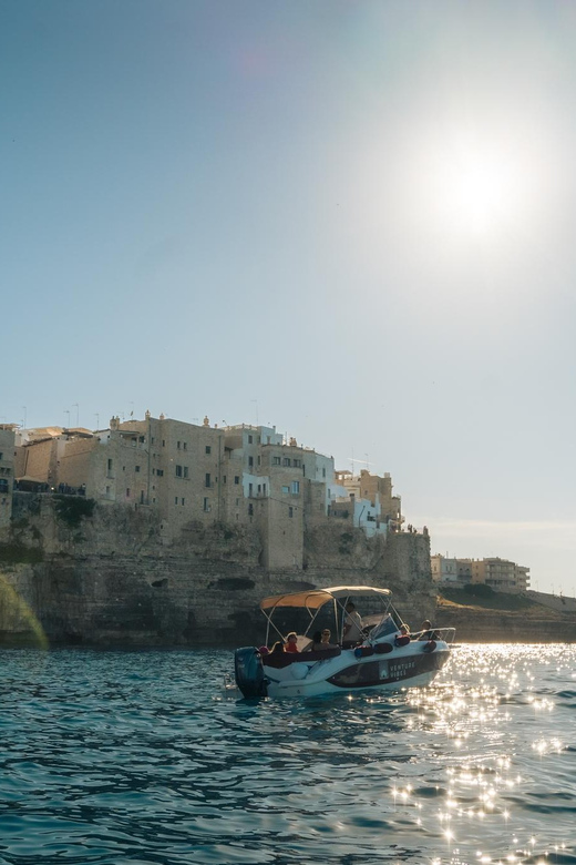 Polignano a Mare: Exclusive private boat tour - Lido Cala Paura and Lama Monachile: where the coastline turns swim-friendly