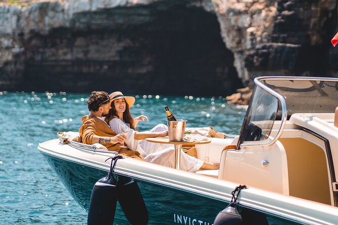 Polignano a Mare: Private Boat Tour with Champagne - 2 hours - Grotta Palazzese: where sea and sky feel strangely close