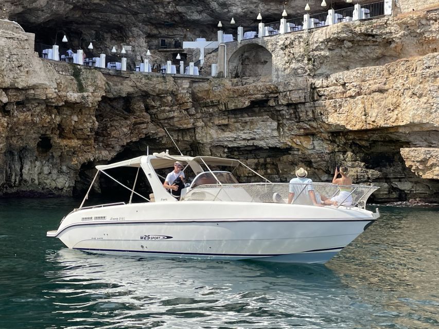 Polignano a Mare Private Tour to the Caves brand new boat - Your skipper and guide style: clarity helps
