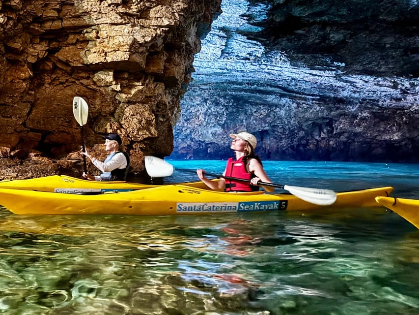 Polignano kayak tour + swimming stop in cave - Who should book this Polignano kayak + cave swim tour
