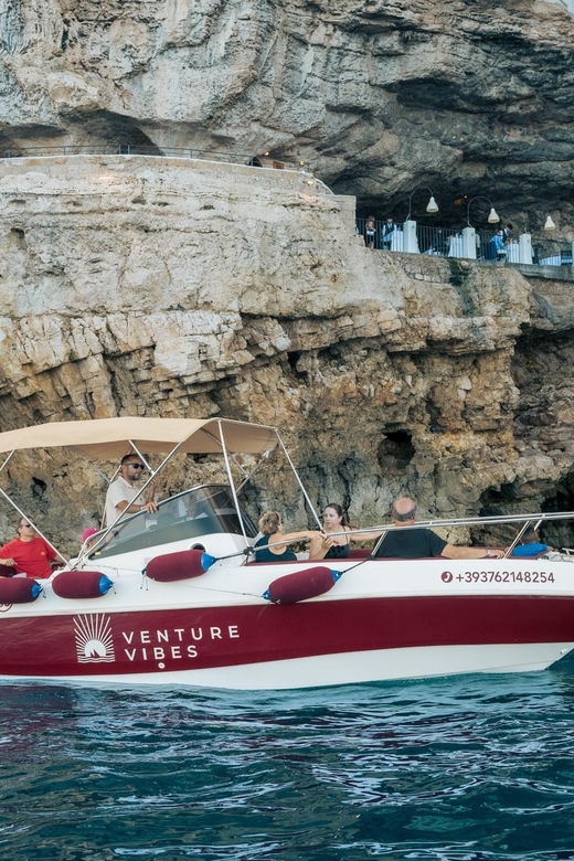 Polignano Sea Caves: Boat Tour with Snorkeling & Aperitif - Cave lineup: Grotta Azzurra and Rondinelle without the hassle