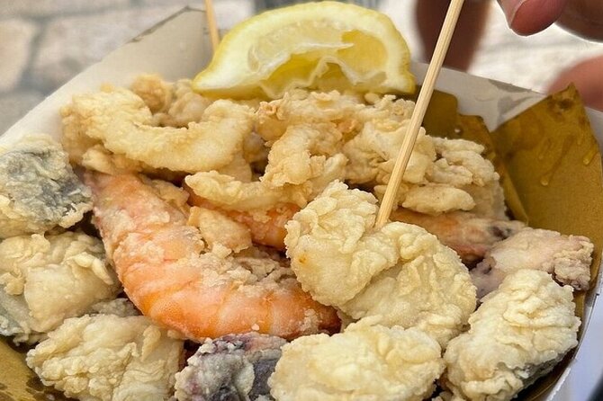 Private Bari Walking Tour with Authentic Tasting. - What you actually eat: focaccia, panzerotto, sgagliozze