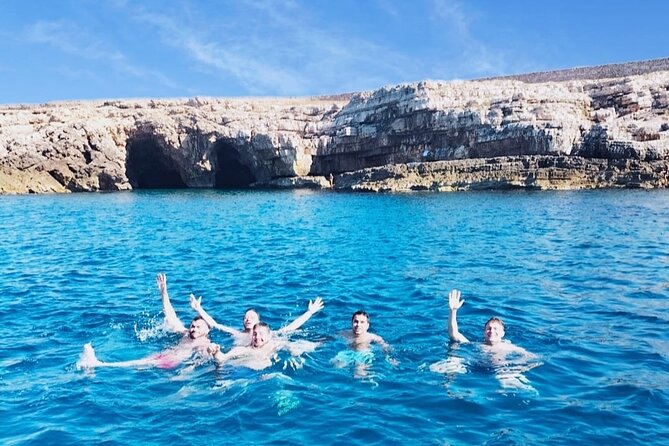 Private tour in Polignano to discover the caves with aperitif - Grotta Palazzese: The Cave Restaurant, Plus Masks, Floats, Swim Time
