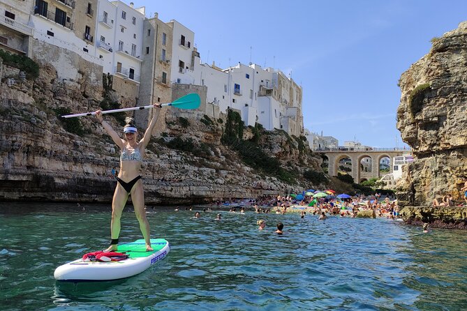 SUP Excursion in Polignano a Mare - Entering the Water: The Intro Lesson That Sets You Up